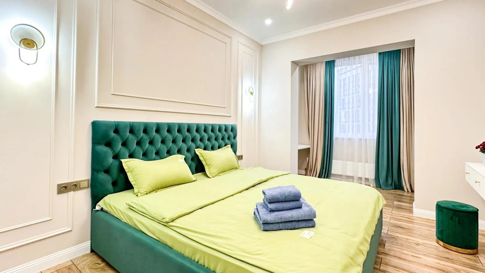 Luxury Two-Room Apartment With Beautiful Mountain Views Almaty Kazakhstan